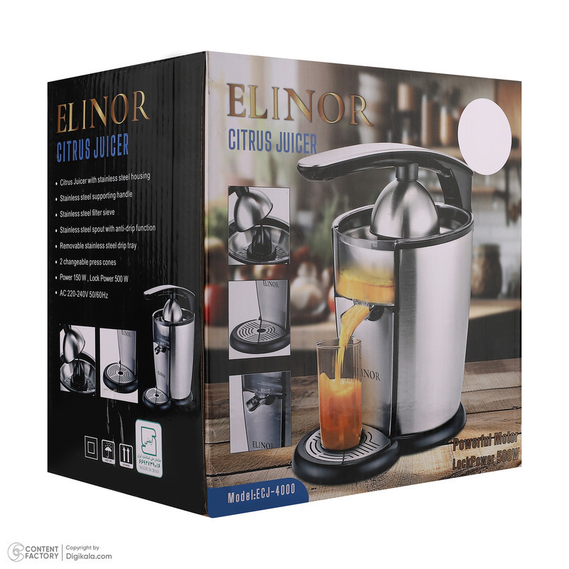 آب مرکبات‌گیر 500 وات الینور مدل ECJ-4000