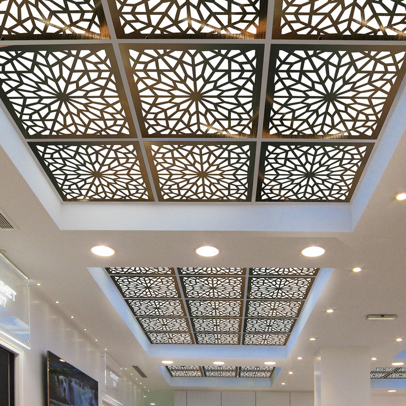 تایل سقفی آسمان مجازی بنی دکو مدل مدل MC05 اندازه 60x60 سانتی متر