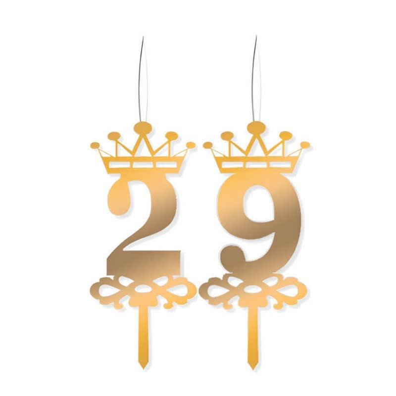 شمع تولد مدل عدد 29 یا 92