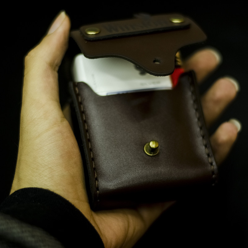 جاسیگاری چرمینه اسپرت طرح وینستون کد 32023