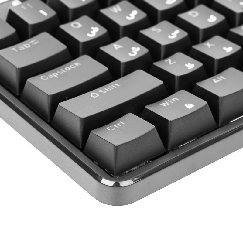 کیبورد گیمینگ گرین مدل GK801-RGB، سوئیچ مکانیکال آبی، Tenkeyless، نورپردازی RGB