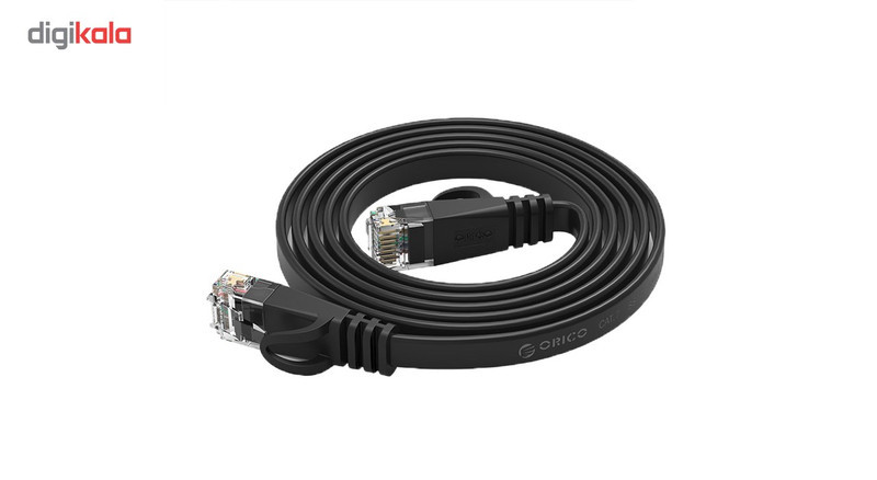 کابل شبکه CAT6 تخت اوریکو مدل PUG-C6B طول 3 متر