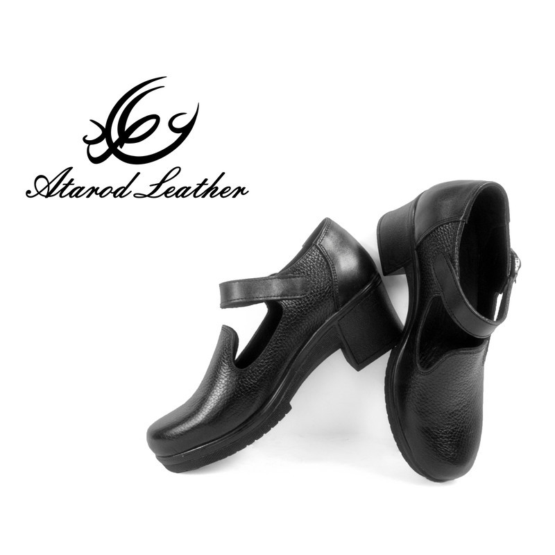 کفش زنانه چرم عطارد مدل چرم طبیعی کد SH261