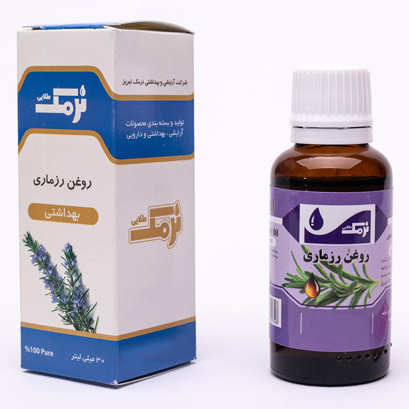 روغن رزماری نرمک طلایی مدل NR3 حجم 30 میلی لیتر