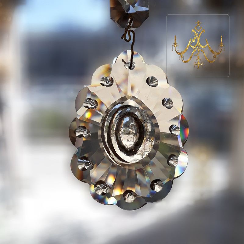 کریستال آویز لوستر کد LA206-P3 بسته 5 عددی