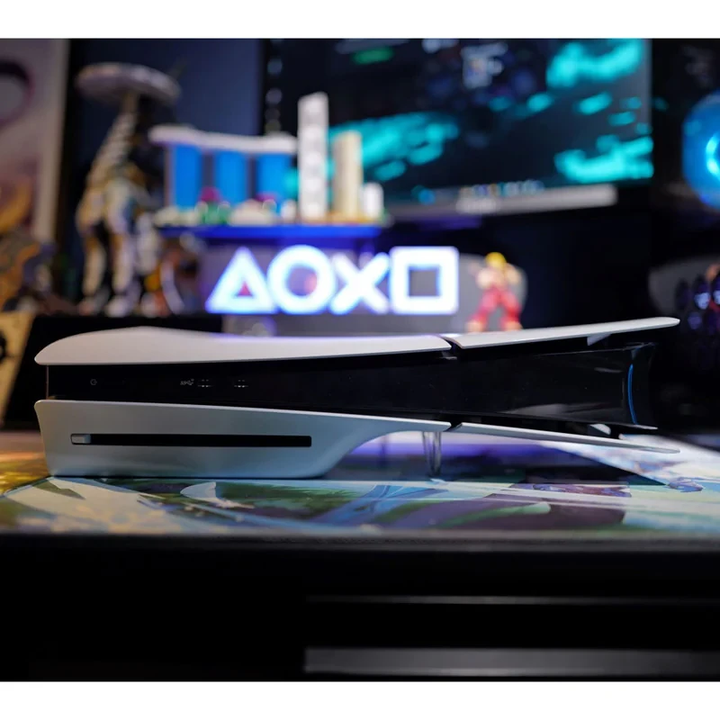 کنسول بازی سونی مدل PlayStation 5 Slim ظرفیت 1 ترابایت ریجن CFI-2116 اروپا به همراه دسته اضافی و پایه شارژر
