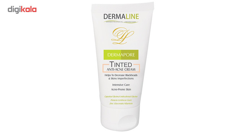 کرم ضد جوش رنگی درمالاین سری Dermapore حجم 45 میلی لیتر