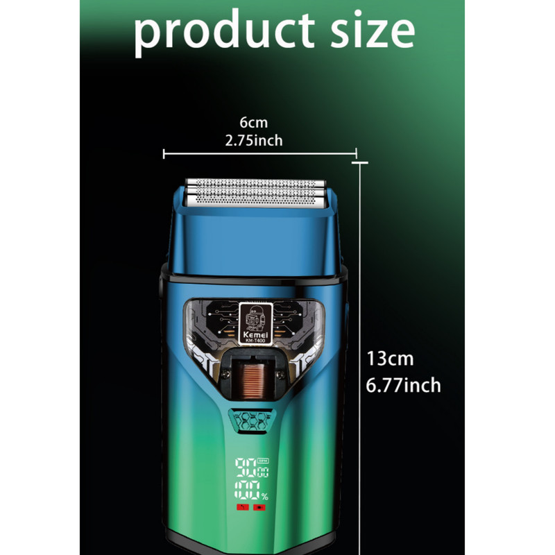 ماشین اصلاح موی صورت شارژی کیمی مدل KM-T400