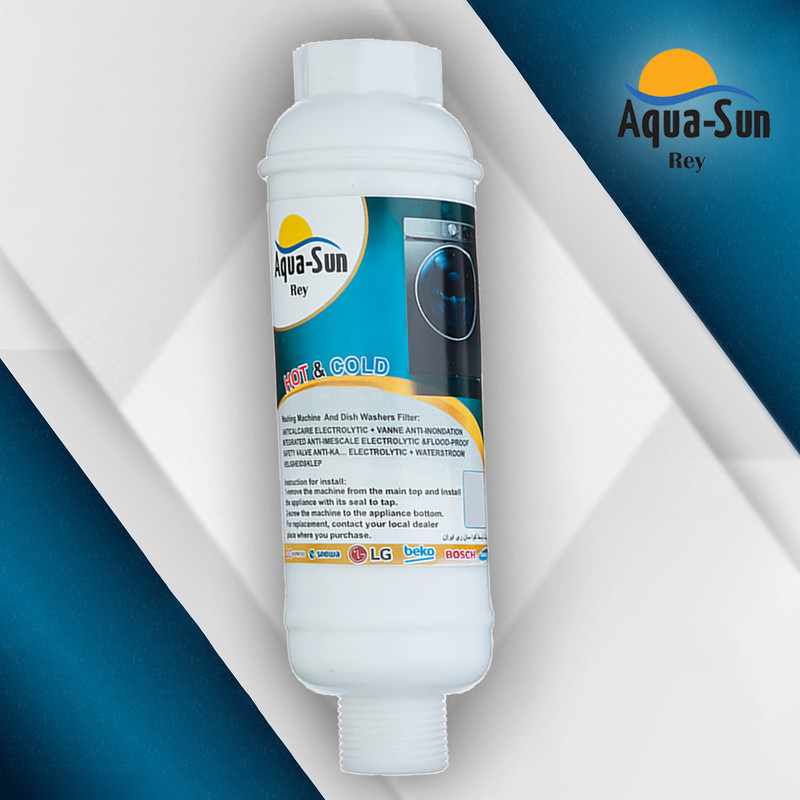 فیلتر رسوب‌گیر ماشین لباسشویی و ظرفشویی آکوا سان ری مدل k-1000