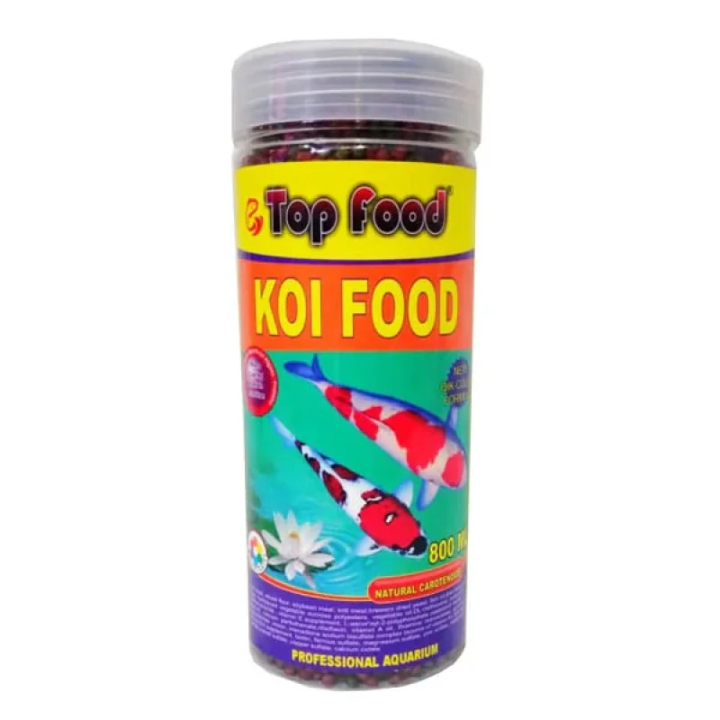 غذا ماهی تاپ فود مدل kol food وزن 800 گرم
