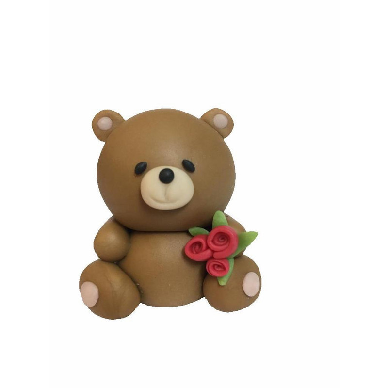 مجسمه مدل خرس دختر و پسر مجموعه 2 عددى