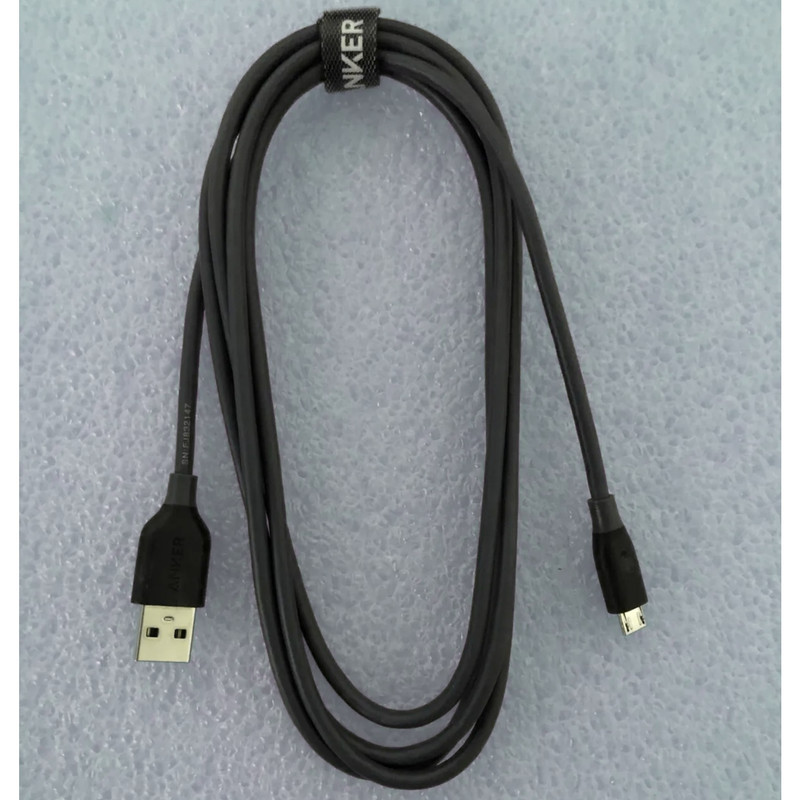 کابل تبدیل USB به microUSB انکر  مدل A8133 PowerLine طول 1.8 متر