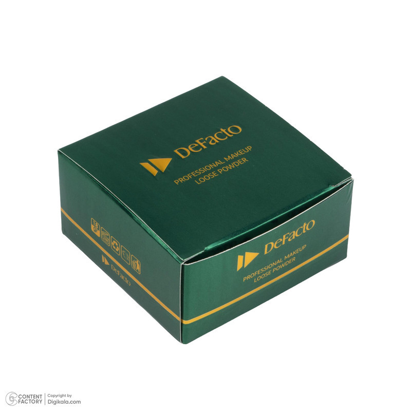 پودر تثبیت‌کننده آرایش صورت دیفکتو مدل professional وزن 18 گرم
