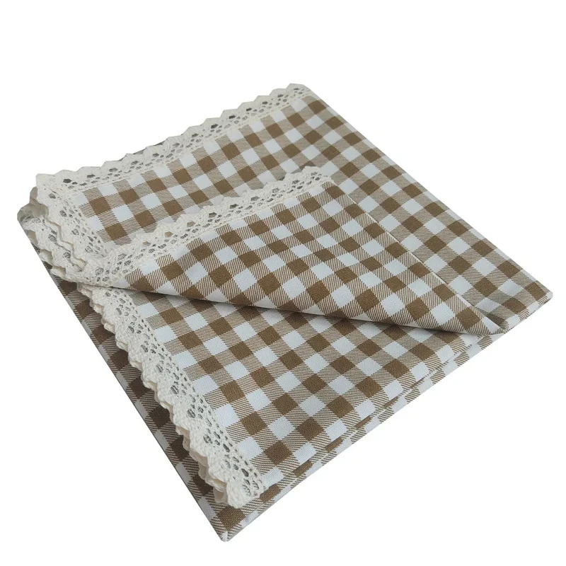 سفره 4 نفره نساجی دُر هنر یزد مدل cotton-4shok سایز 90×90 سانتی متر