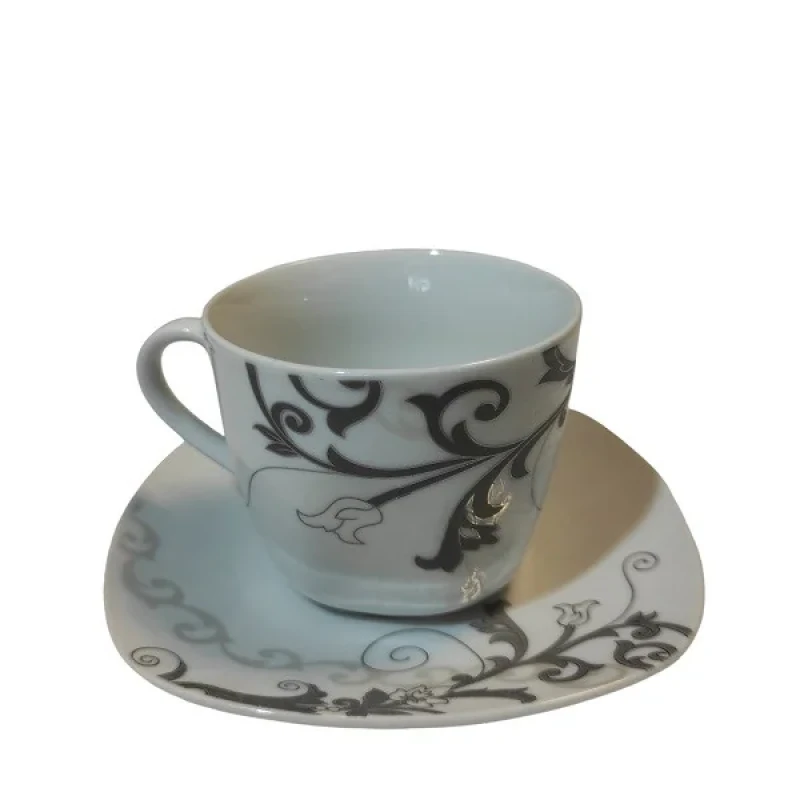 ست فنجان و نعلبکی 12 پارچه مدل 4045_TEAC8S
