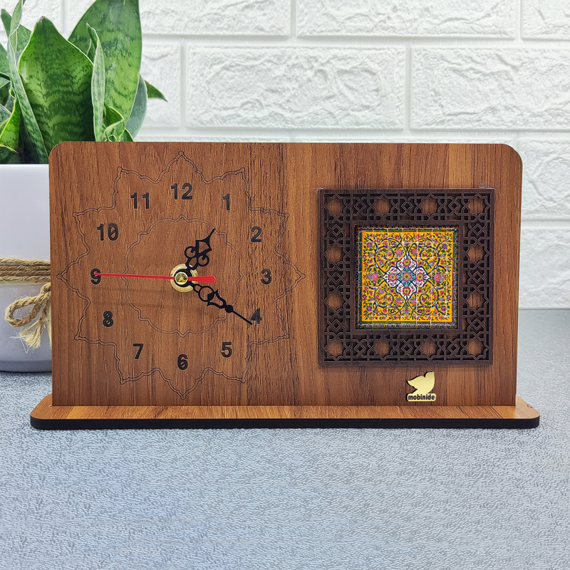 ساعت رومیزی مبین ایده مدل سنتی B-h79