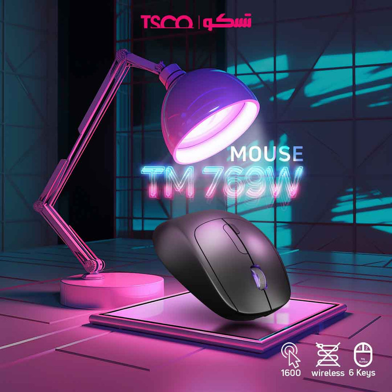 ماوس بی سیم تسکو مدل TM 769W