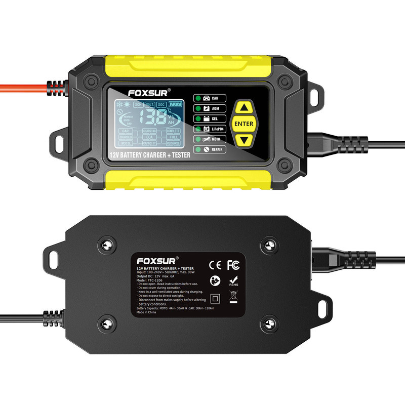 شارژر باتری خودرو فاکسسور مدل FTC-1206