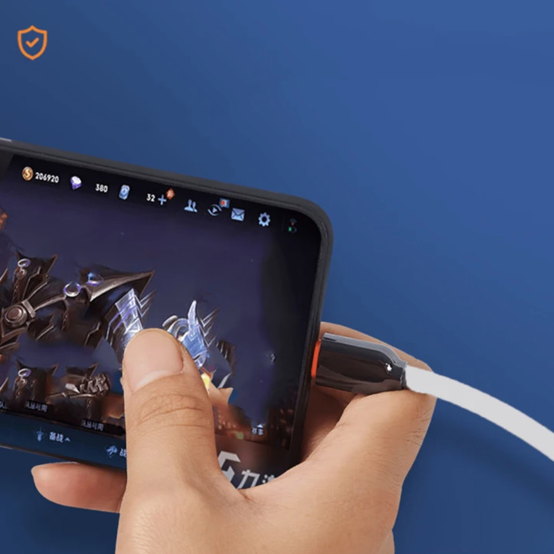 کابل تبدیل USB به USB-C اچ تی ام مدل Fast charge طول یک متر