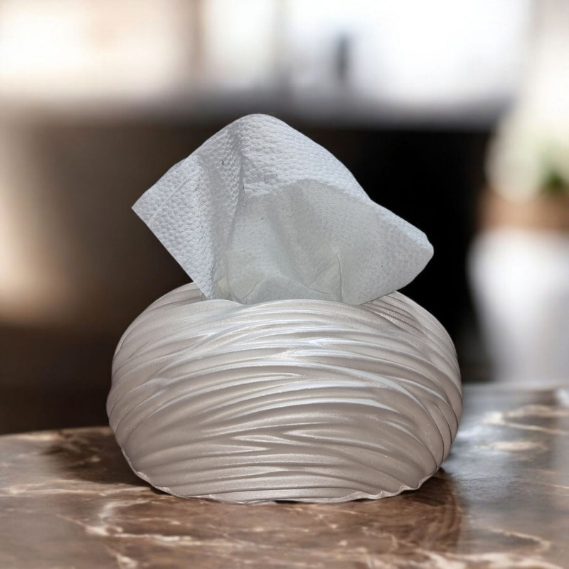 جای دستمال کاغذی مدل موج