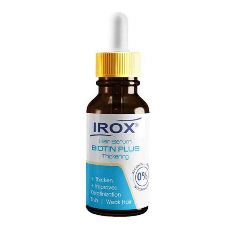 سرم مو ایروکس مدل Biotin Plus حجم 30 میلی لیتر