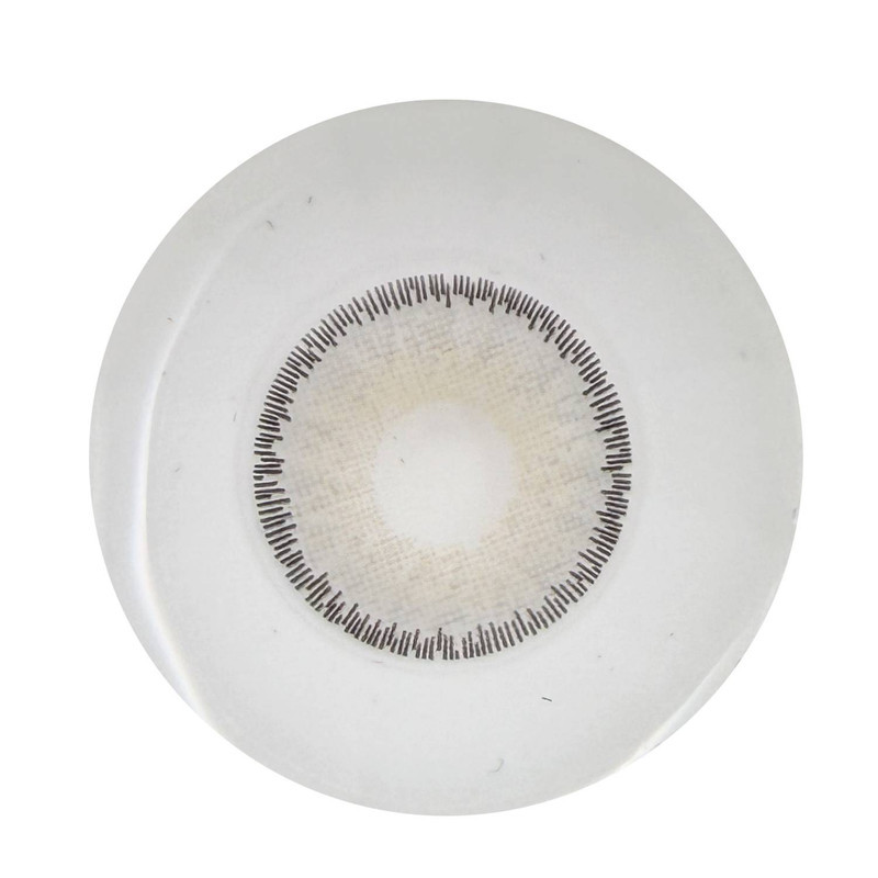 لنز چشم رویال ویژن مدل GRAYNESS کد 01 رنگ طوسی سبز طبیعی دور دار