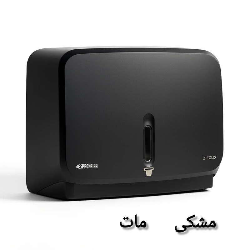 پایه رول دستمال کاغذی دیواری مدل چسبی کد zfold