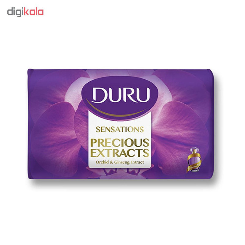 صابون شستشو دورو مدل PRECIOUS EXTRACTS تحت لیسانس وزن90 گرم مجموعه 6 عددی