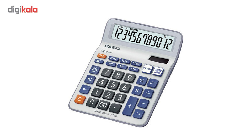ماشین حساب کاسیو مدل DC-12M
