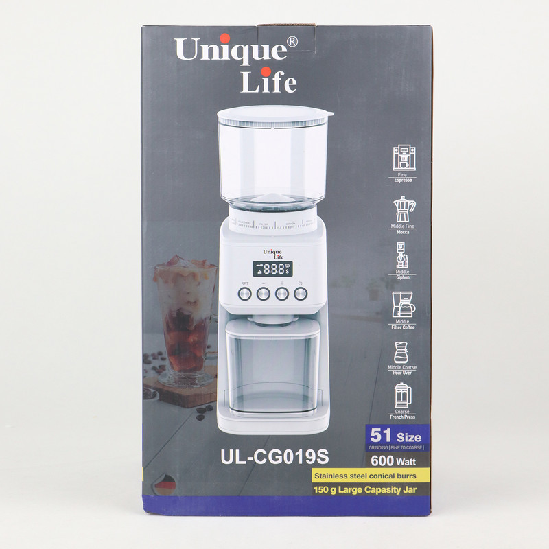آسیاب قهوه یونیک لایف مدل UL-CG019S