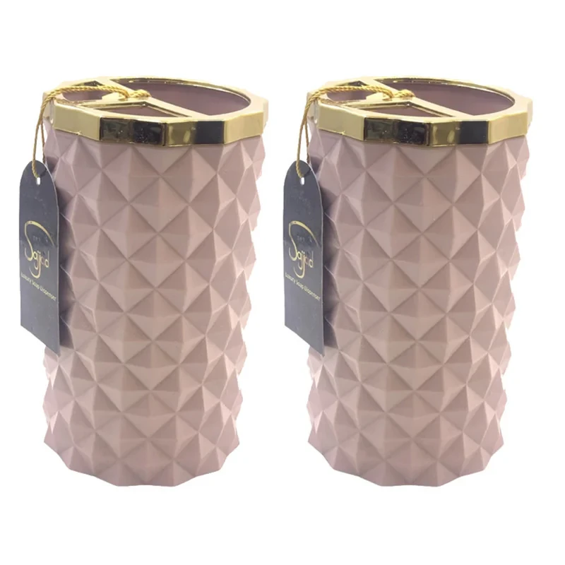 جامسواکی سجاد طرح luxury soap dispoenser مجموعه 2 عددی