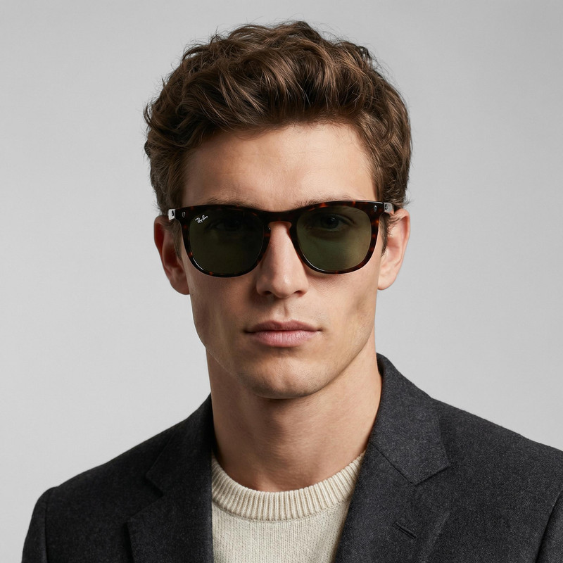 عینک آفتابی ویفرر (Wayfarer) ری بن مدل 0RB2210-902-31