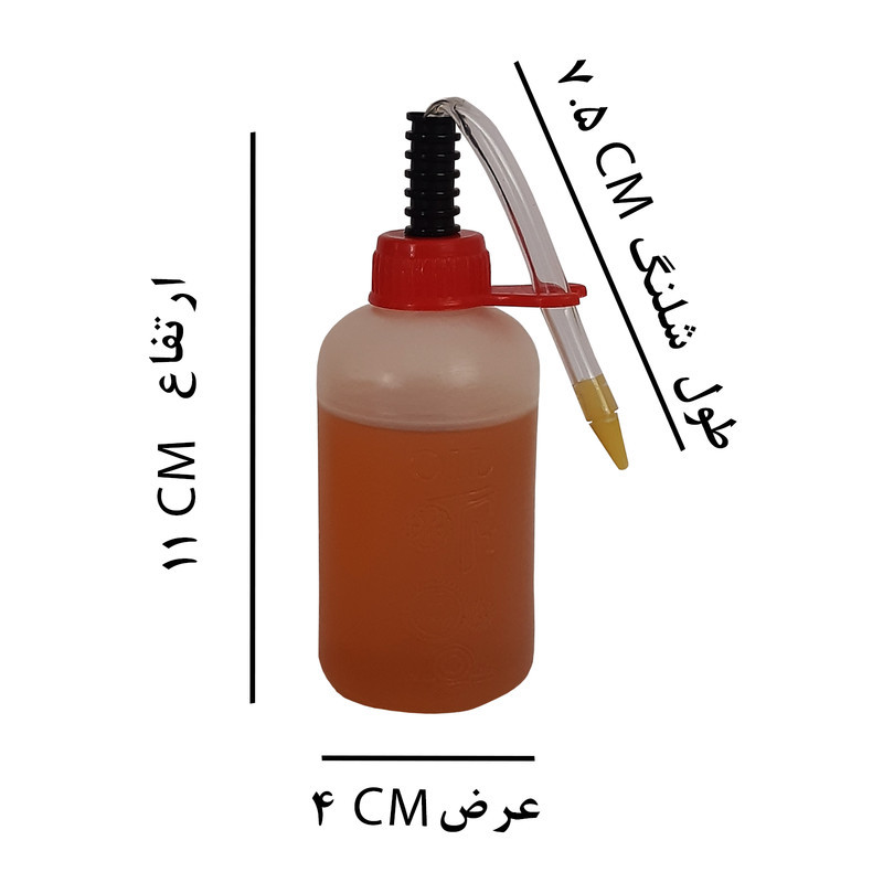 روغن یاتاقان کولر مدل شلنگ دار وزن 60 گرم