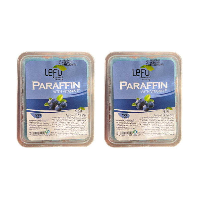 پارافین لفو مدل blueberry حجم 500 میلی لیتر مجموعه 2 عددی