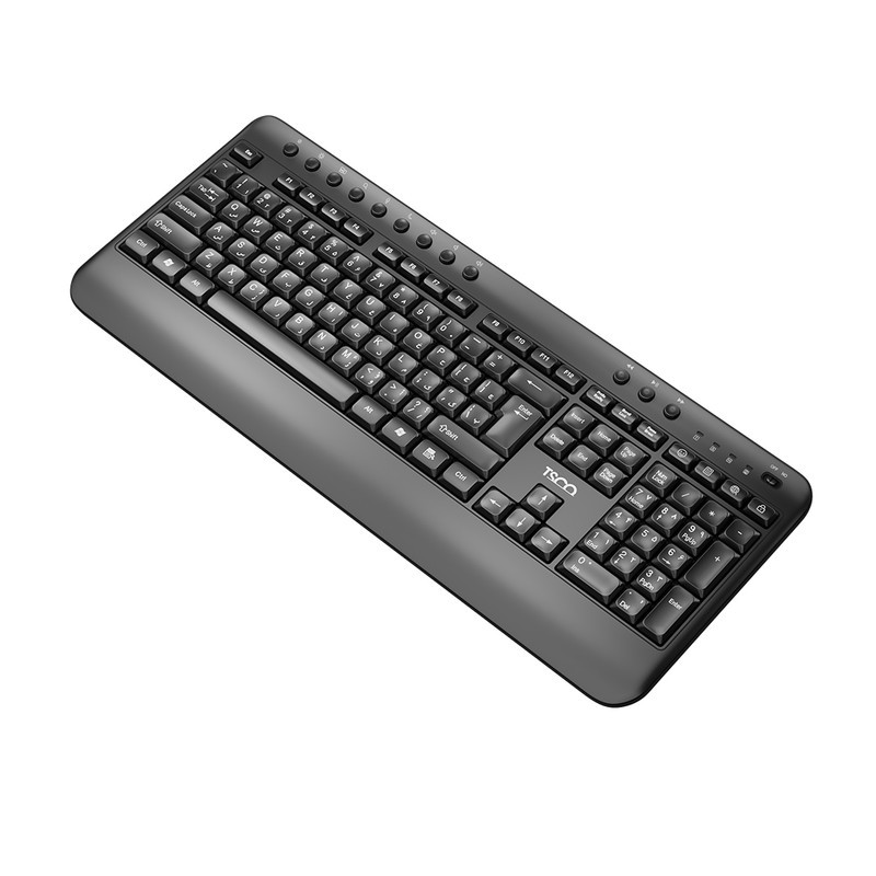 ماوس و کیبورد بی سیم تسکو مدل TKM 7029W