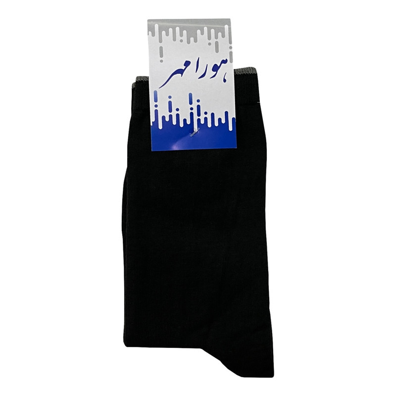 جوراب مردانه هورا مهر مدل HS-LHM06 مجموعه 6 عددی