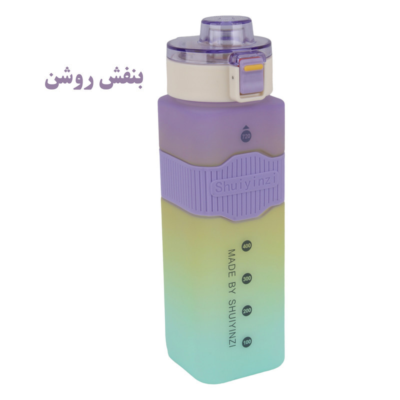 قمقمه ورزشی مدل اکریلیک گنجایش 0.720 لیتر