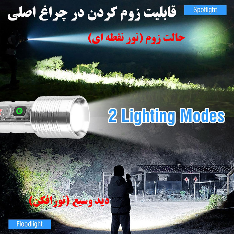 چراغ قوه مدل Y10