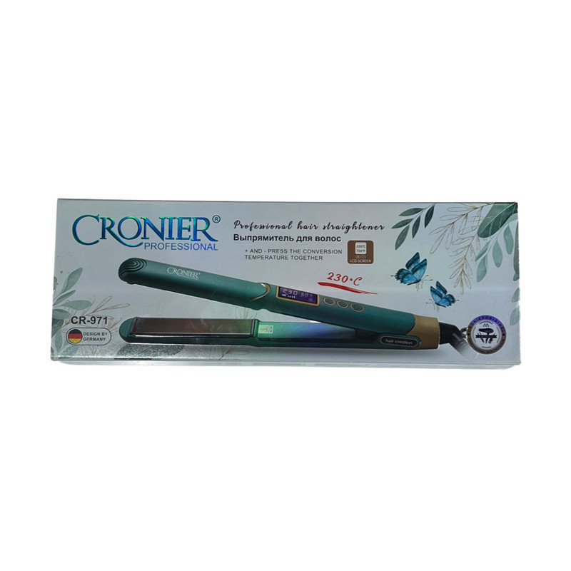 اتو و حالت دهنده مو حرفه ای کرونیر مدل CR-971
