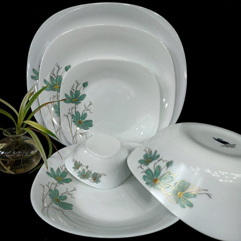 سرویس غذا خوری 26 پارچه آمرتات مدل آرکوپال مربع ژالین کد 5231
