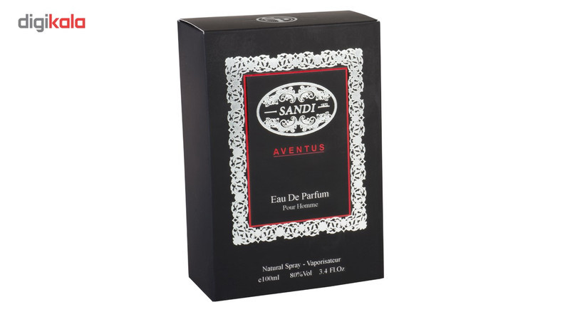 ادو پرفیوم مردانه سندی مدل Aventus حجم 100 میلی لیتر