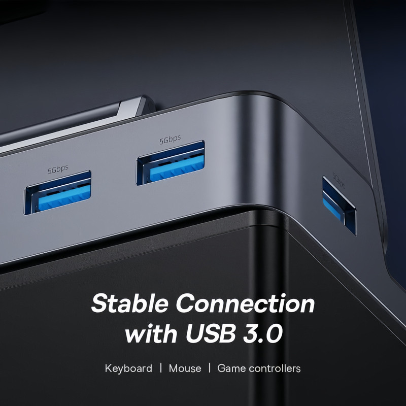 هاب 6 پورت USB-C بیسوس مدل BS-OH115