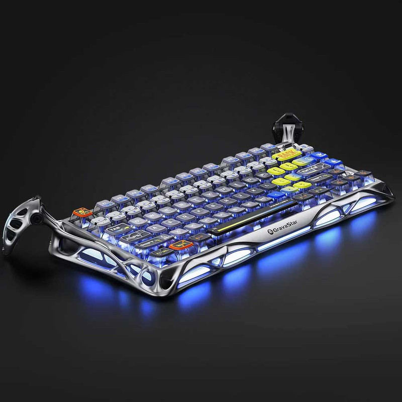 کیبورد مخصوص بازی گراوا استار مدل Mercury K1 Pro