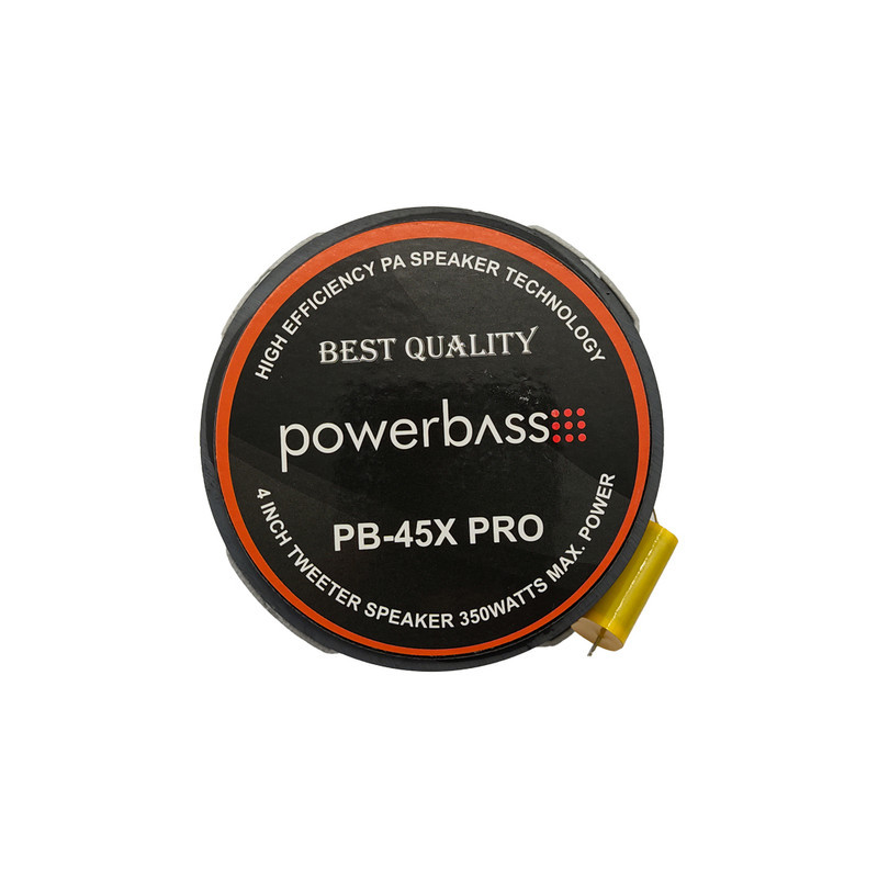 سوپر تیوتر جلو خودرو پاوربیس مدل PB-45X PRO سایز 4 اینچ بسته دو عددی
