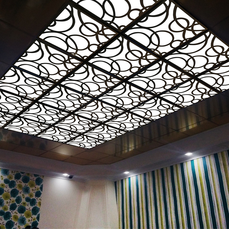 تایل سقفی آسمان مجازی بنی دکو مدل MC39 اندازه 60x60 سانتی متر مجموعه 4 عددی