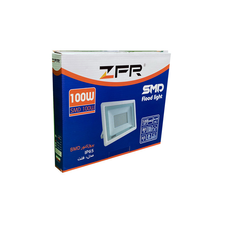 پرژکتور ال ای دی 100 وات زد اف آر مدل SMD