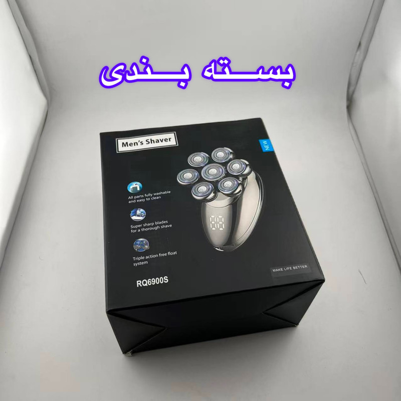 ماشین اصلاح موی سر و صورت شارژی مدل RQ6900S