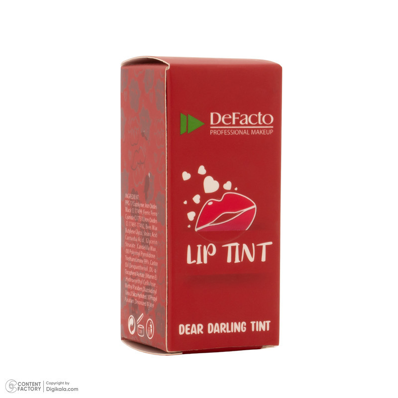 تینت لب دیفکتو مدل professional شماره 1