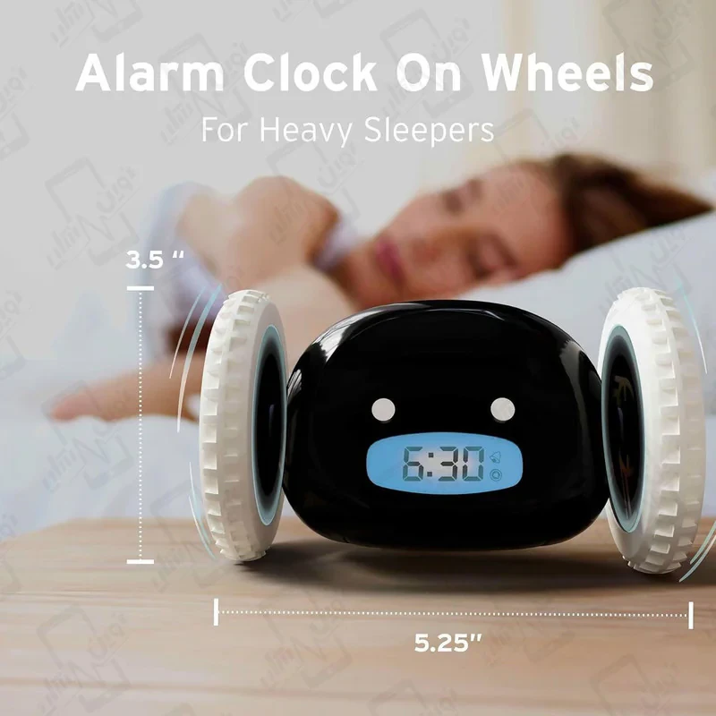 ساعت رومیزی دیجیتال مدل clocky