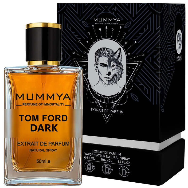 اکستریت پرفیوم مردانه مومیا مدل TOM FORD DARK با رایحه تلخ حجم 50 میلی لیتر